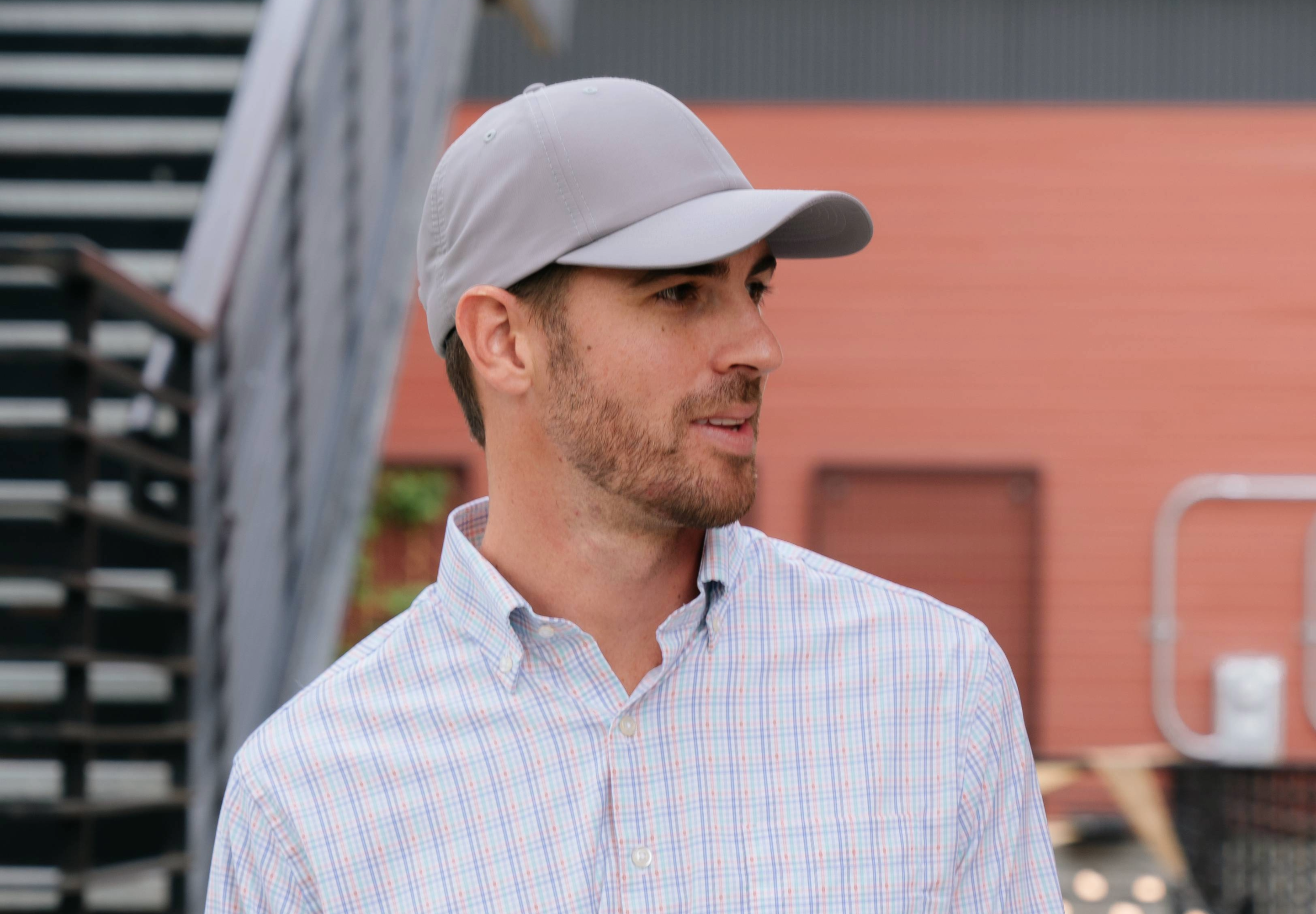 Man wearing the XL210P