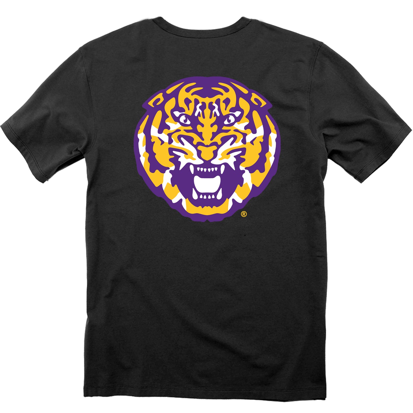 Louisiana State University "LSU & Tiger Head" Men's Short Sleeve T-Shirt
