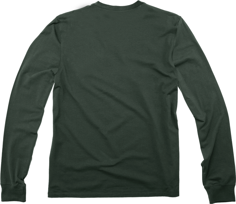 10200L-IX2-back | Color: Forest Green