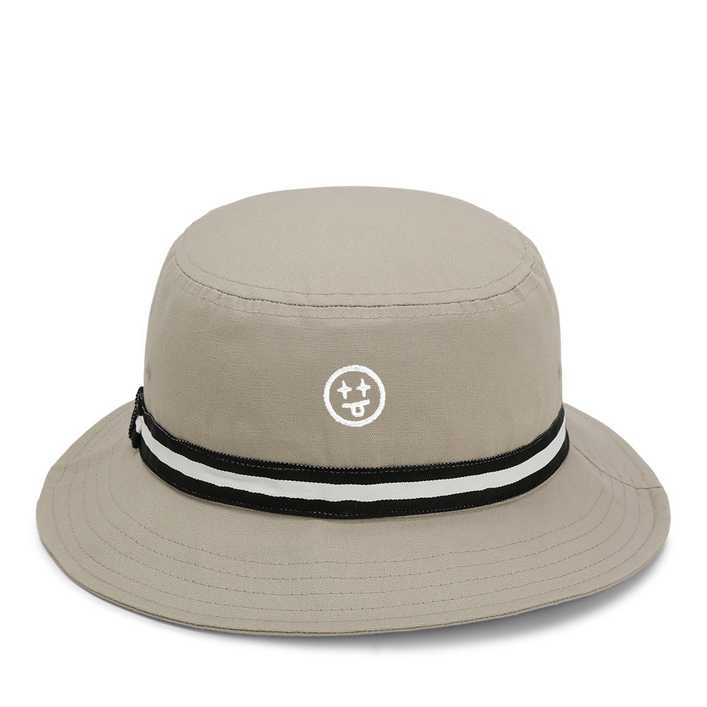 1371-JWK-E992904_E992905-2 | Color: Khaki w/ Black / White / Black Band