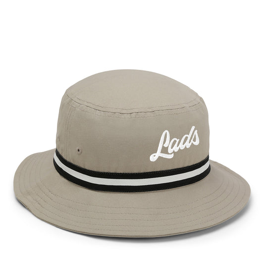 1371-JWK-E992904_E992905 | Color: Khaki w/ Black / White / Black Band
