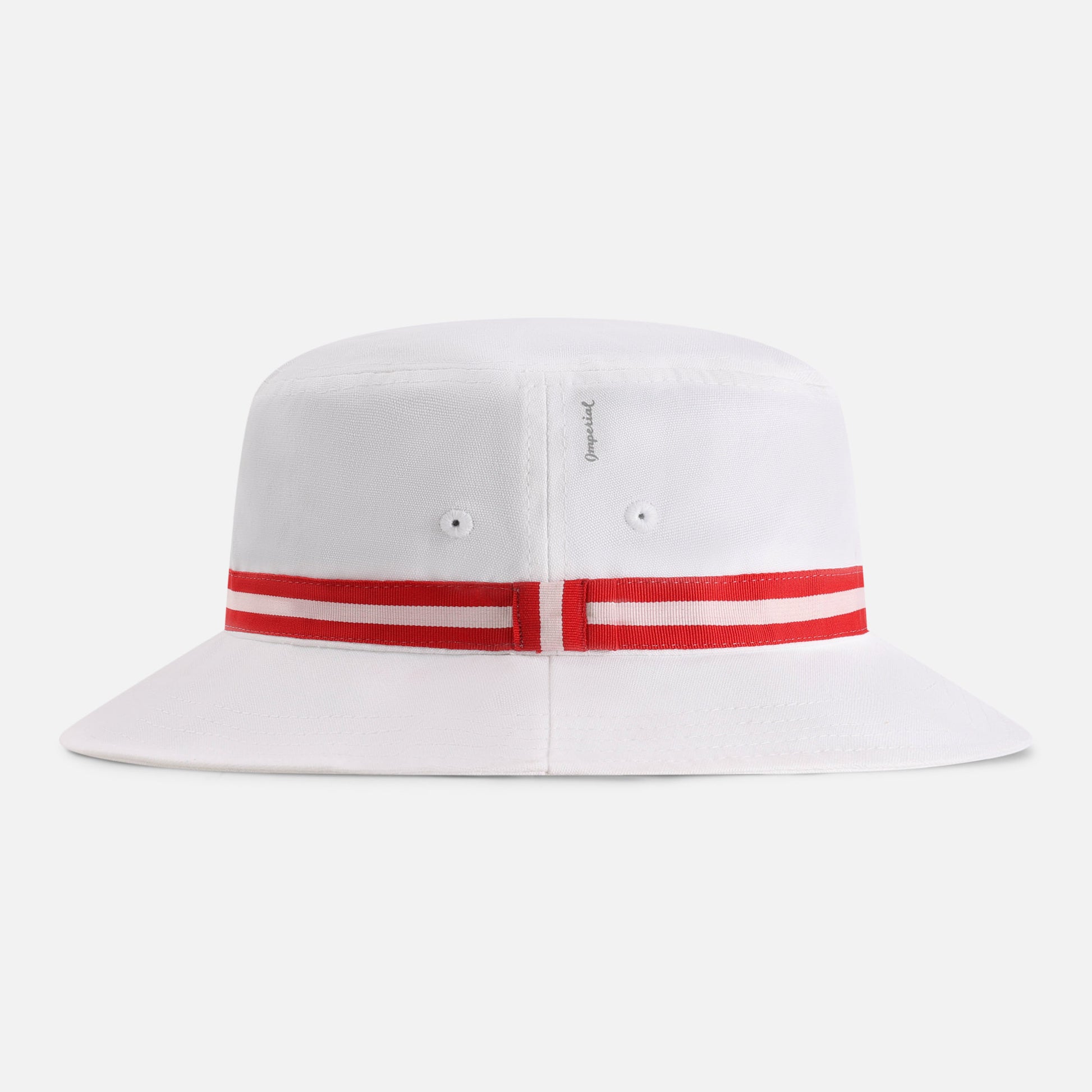 1371-WWD-4 | Color: White w/ Red / White / Red Band
