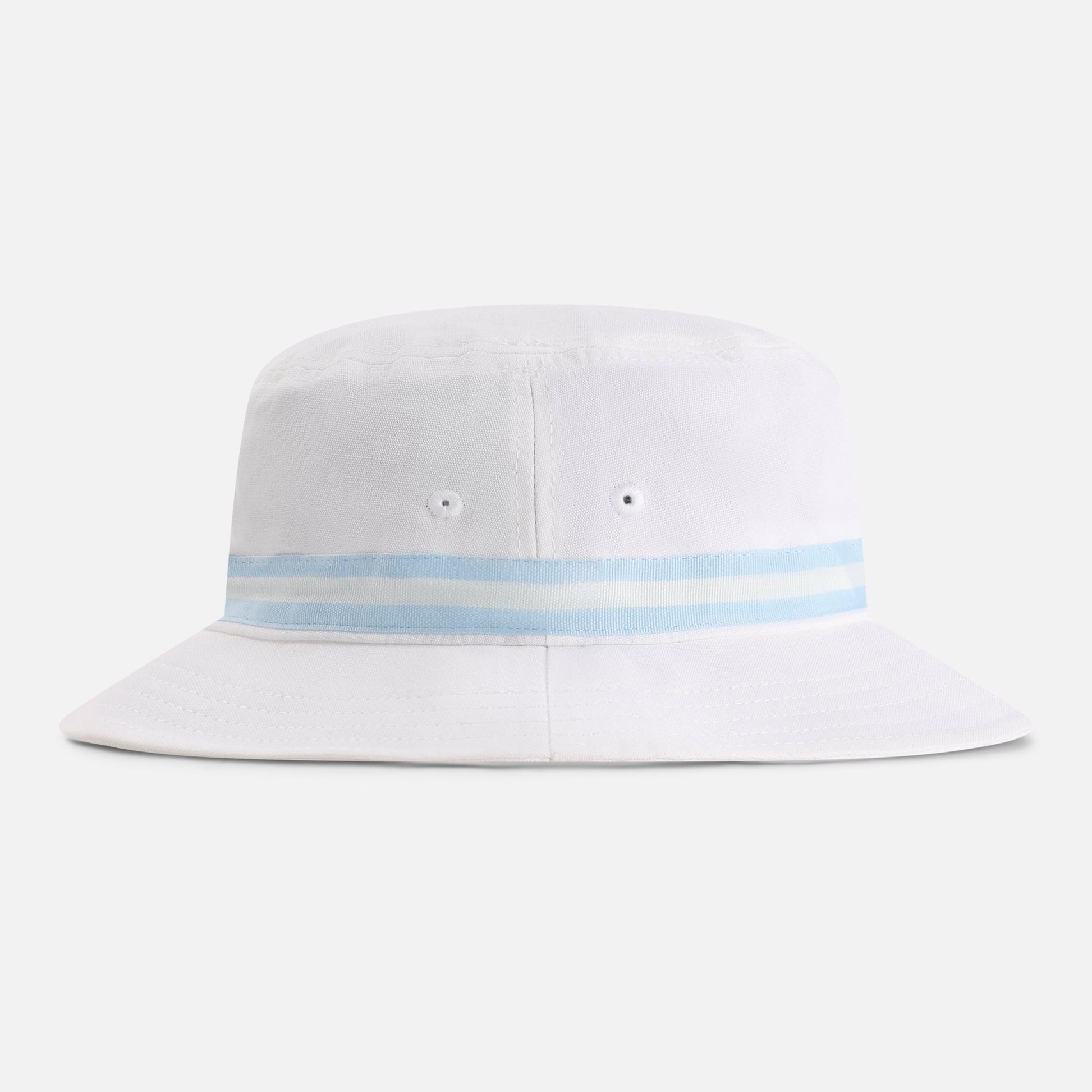 1371-WWL-3 | Color: White w/ Light Blue/ White / Light Blue Band