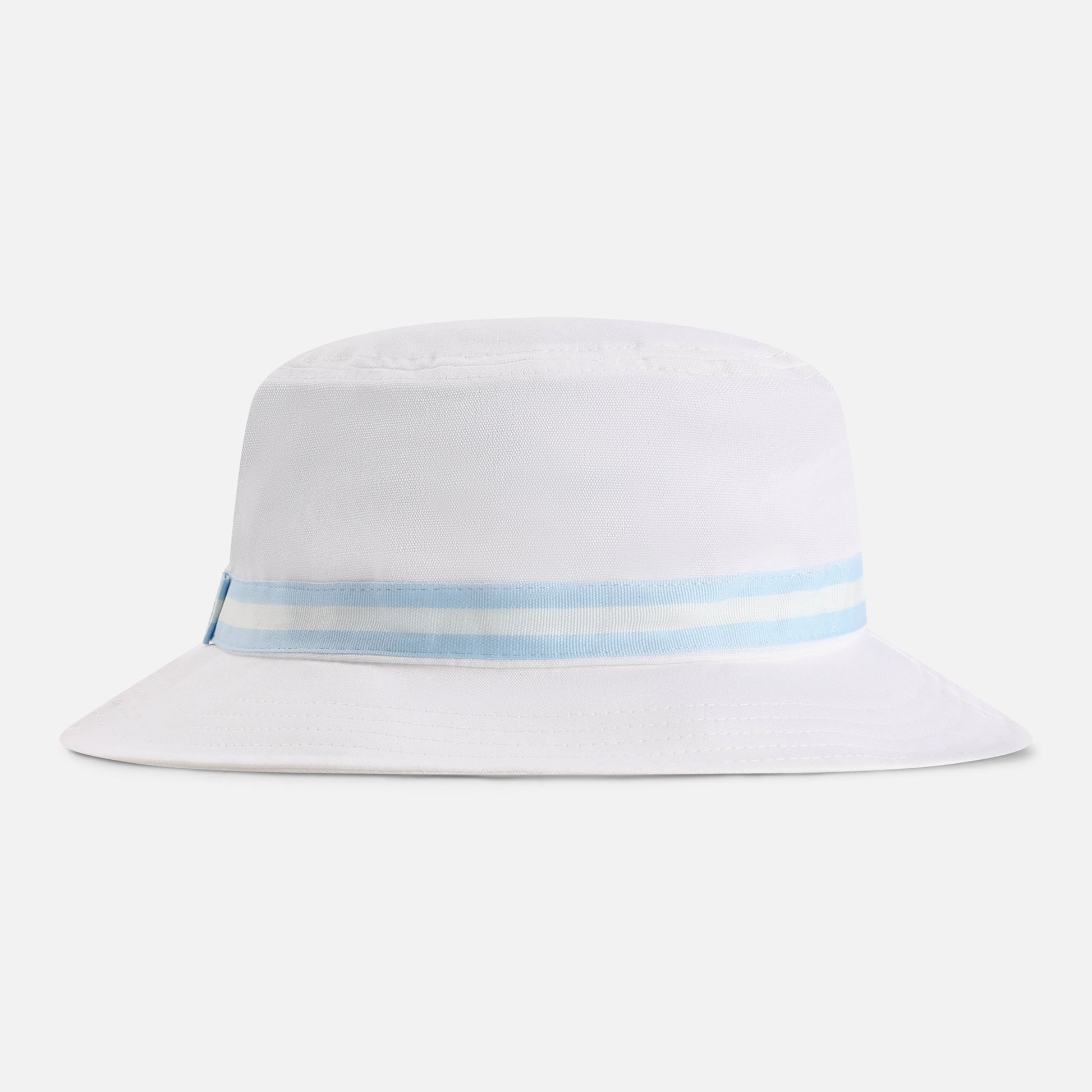 1371-WWL-5 | Color: White w/ Light Blue / White / Light Blue Band