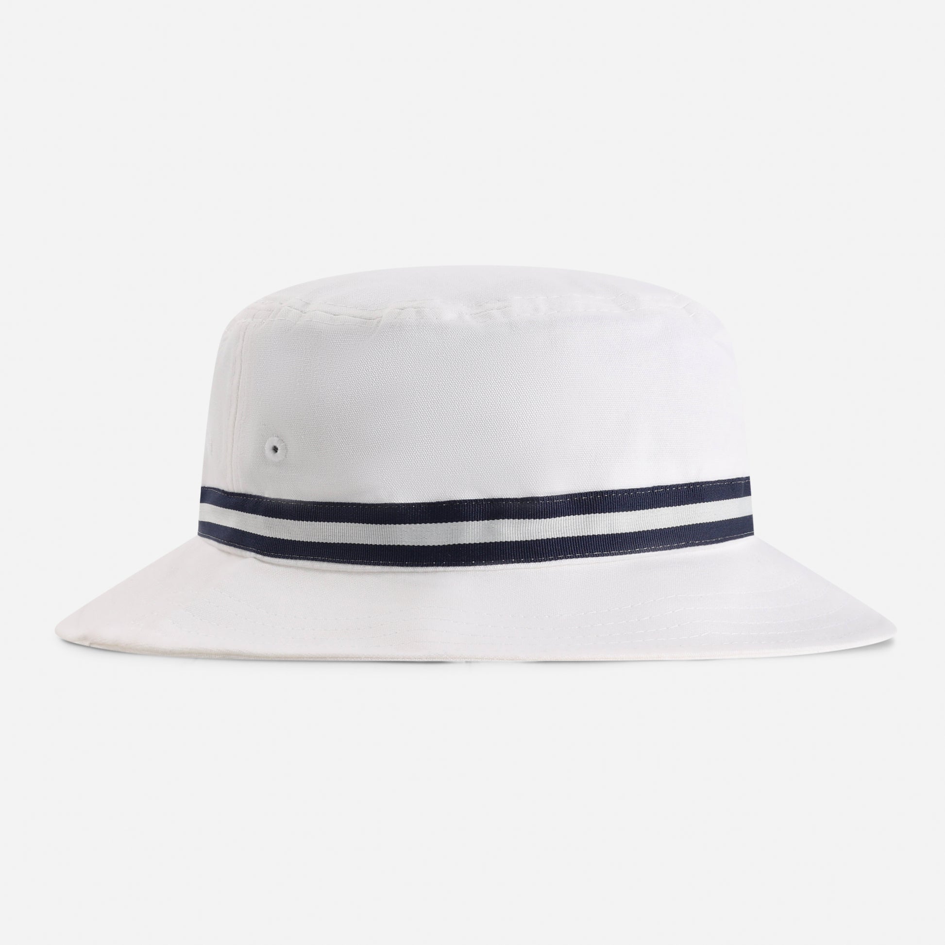 1371-WWT-2 | Color: White w/ Navy / White / Navy Band