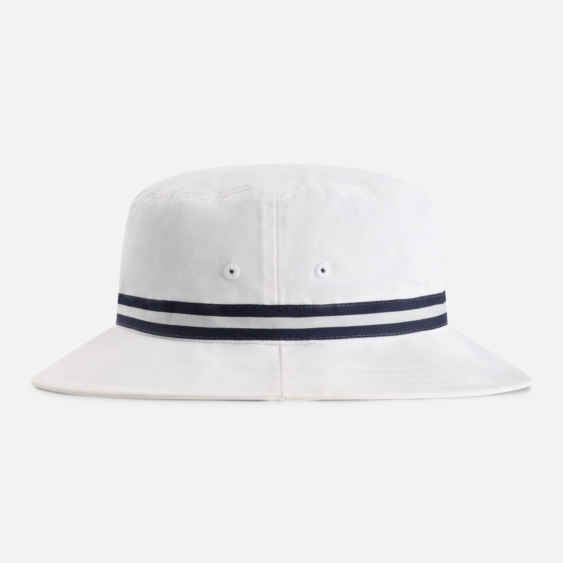 1371-WWT-3 | Color: White w/ Navy / White / Navy Band