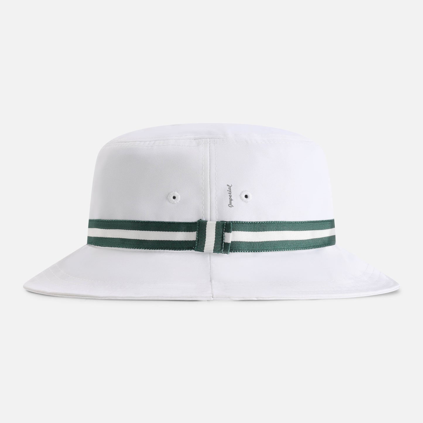 1371P-WWG-4 | Color: White w/ Dark Green / White / Dark Green Band