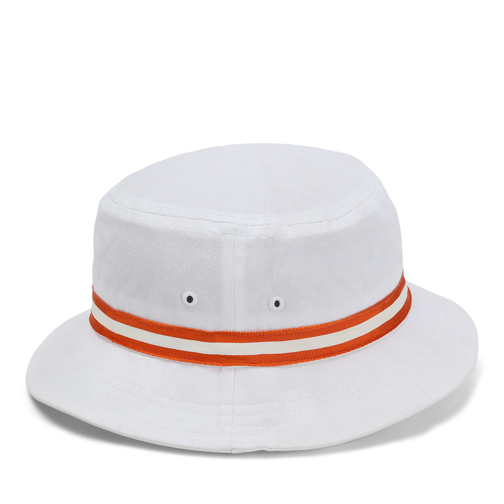 1371P-WWR-5 | Color: White w/ Orange / White / Orange Band