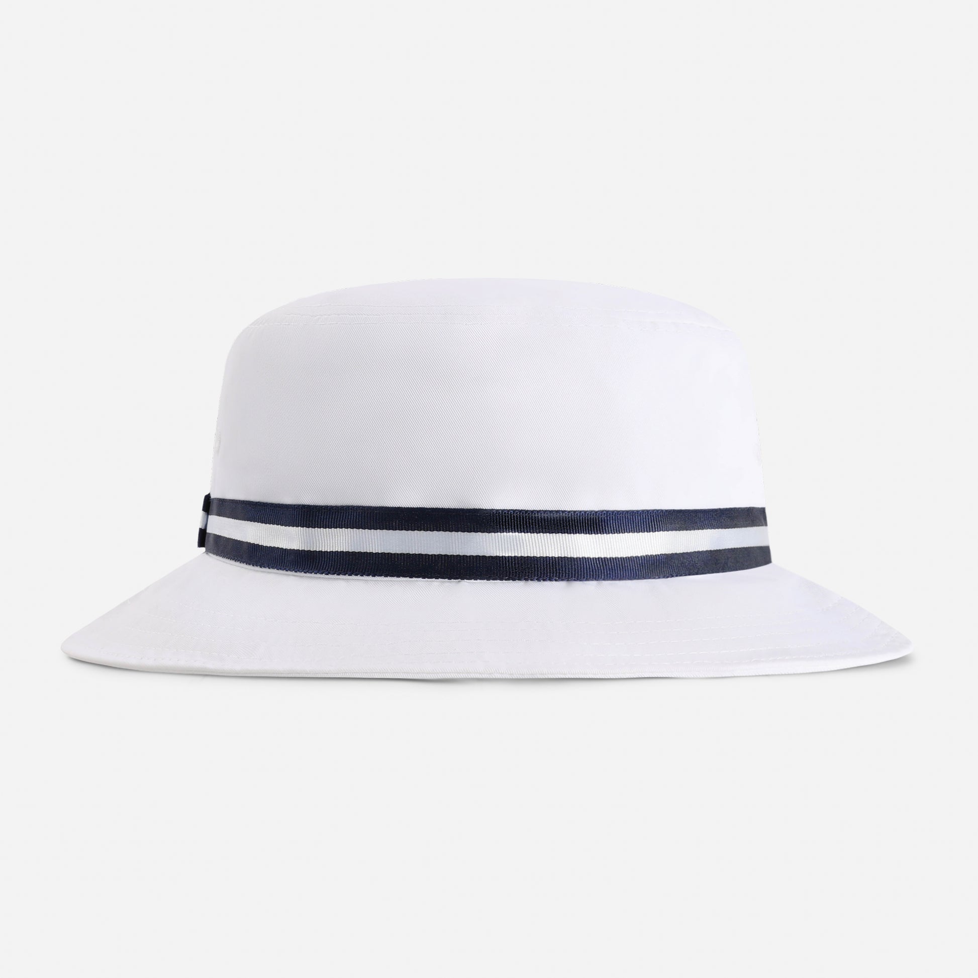1371P-WWT-5 | Color: White w/ Navy / White / Navy Band