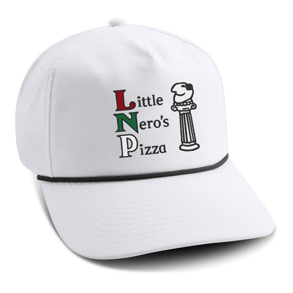 5054-A05-LittleNerosPizza | Color: White / Black