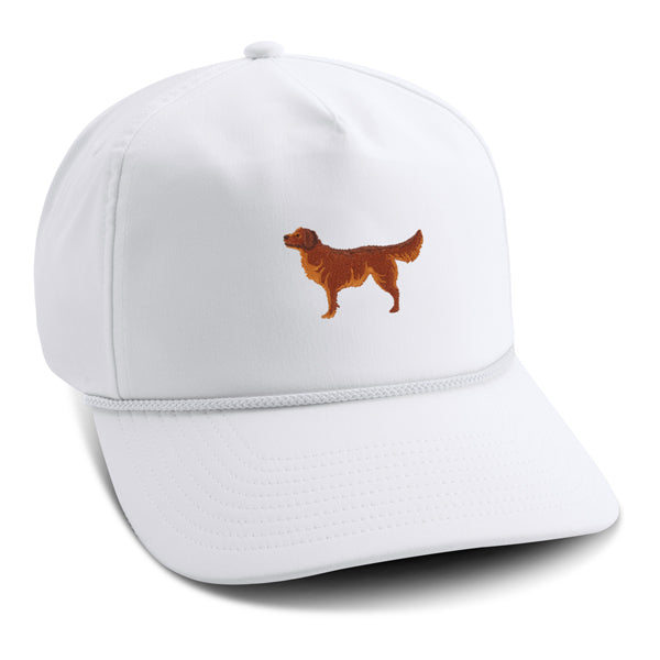 Boomer - The Golden Retriever Performance Rope Cap front