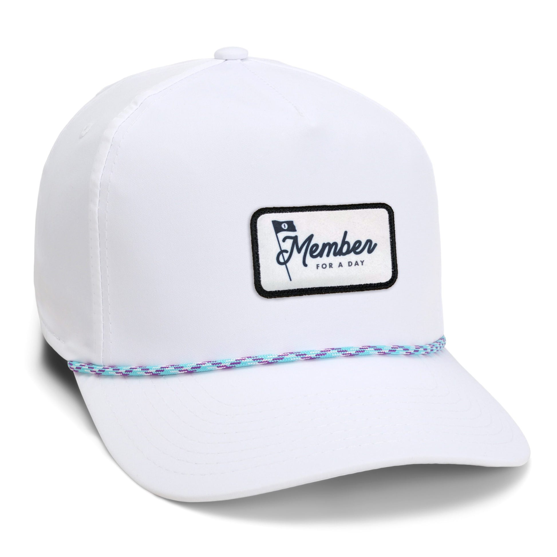 The Member for a Day - Performance Rope Cap front