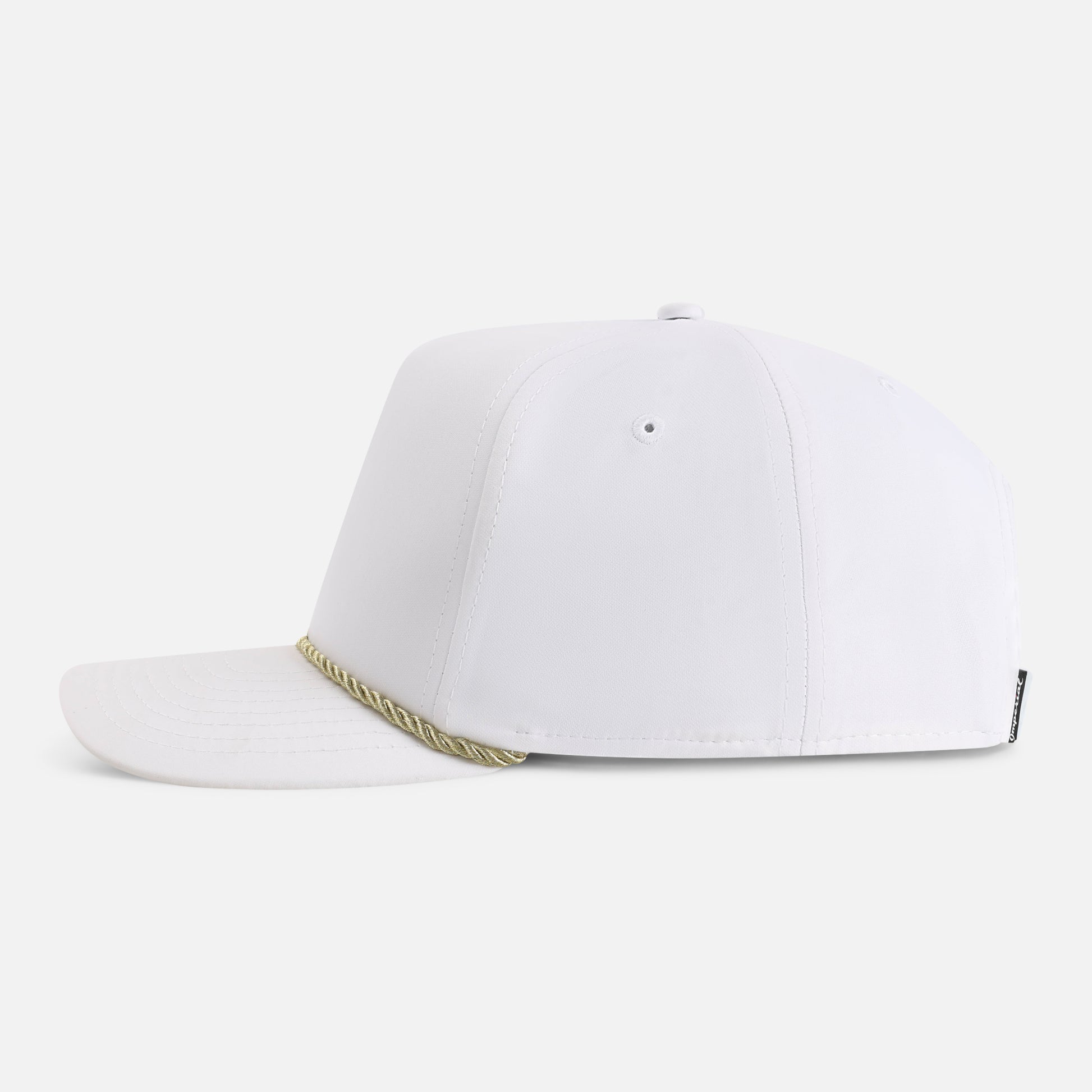 | Color: White w/ Metallic Gold Rope