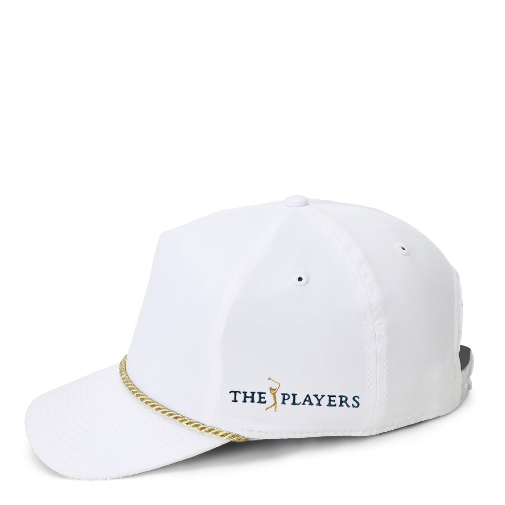 5054-WMB-E983753 | Color: White w/ Metallic Gold Rope