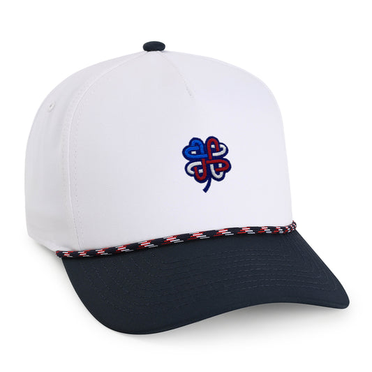 5054T-AAE-E986222 | Color: White / Navy w/ Navy / Red / White Rope