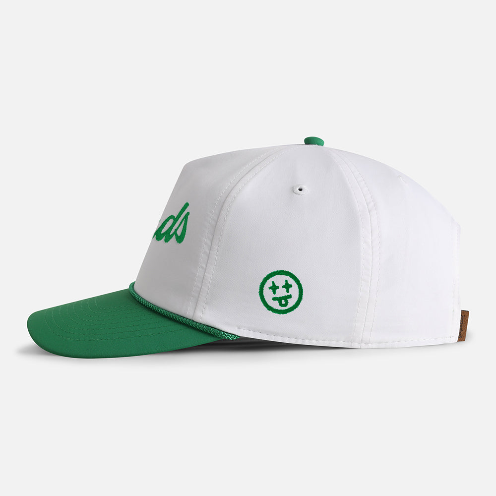 | Color: White / Grass Green