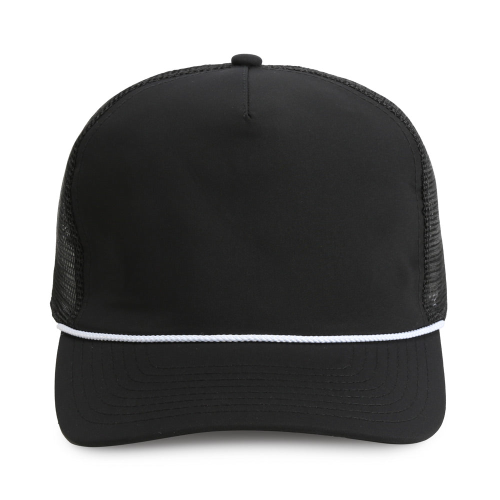 5055 The Rabble Rouser - Mesh Back Performance Rope Cap front