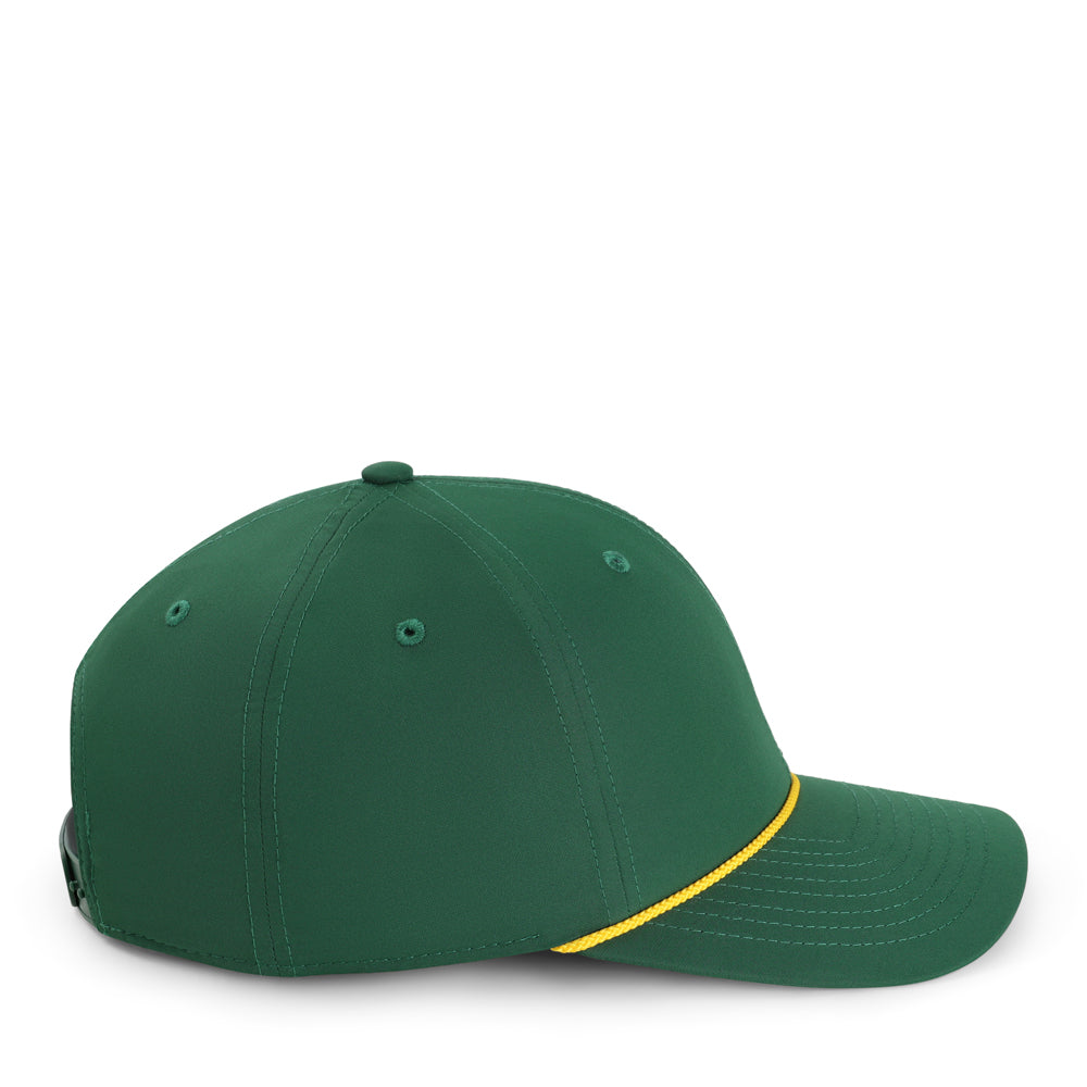 7054-IXG-3 | Color: Forest Green w/ Gold Rope