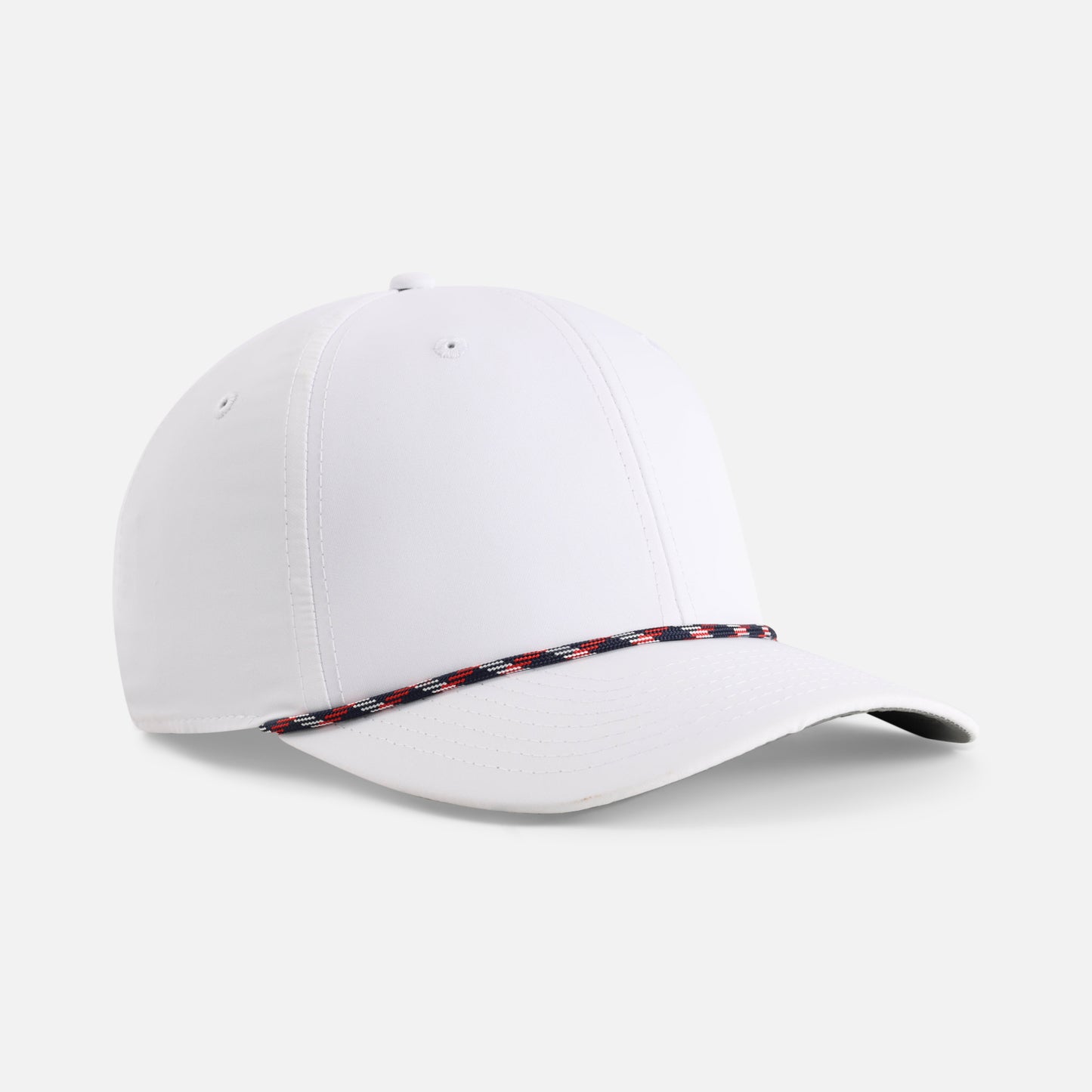 7054-WNW-2 | Color: White w/ Navy-Red-White Rope
