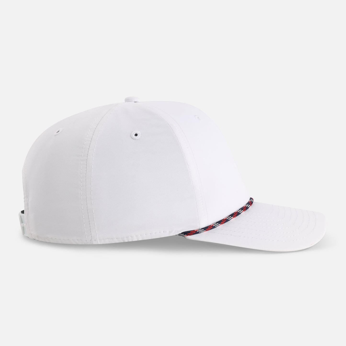 7054-WNW-3 | Color: White w/ Navy-Red-White Rope
