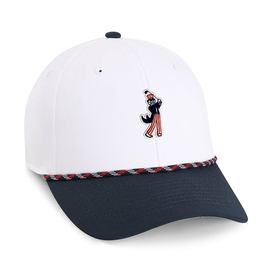 7054T-AAE-PPHI7360  | Color: White / Navy w/ Navy / Red / White Rope