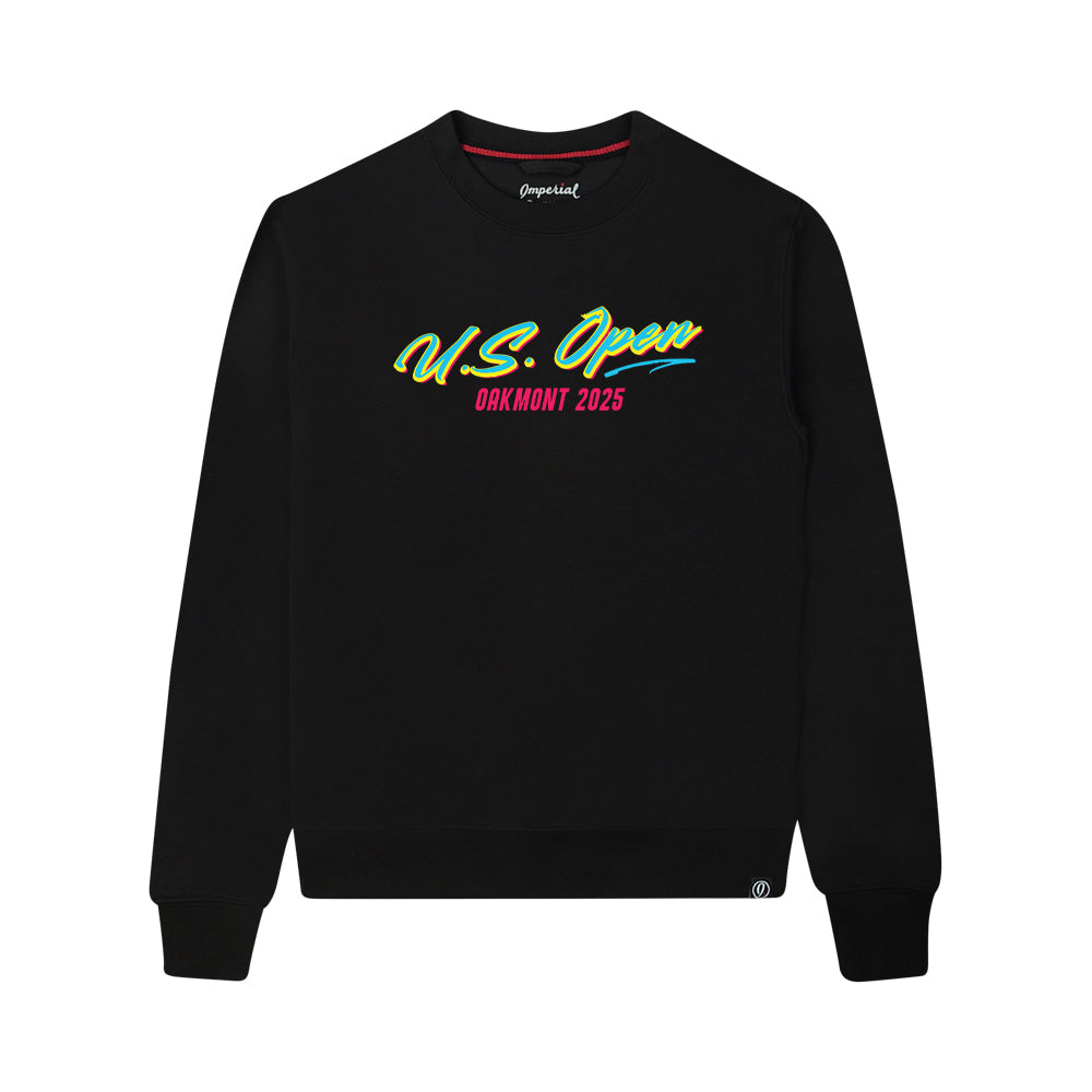 The 2025 U.S. Open Throwback Crew Neck Sweatshirt – Imperial The 2025 U.S. Open Throwback Crew Neck Sweatshirt – Imperial