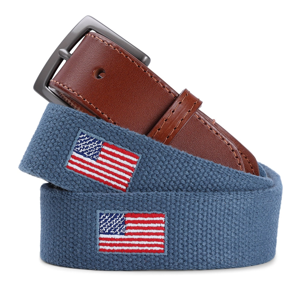 The American Flag - Embroidered Imperial Belt display picture 1