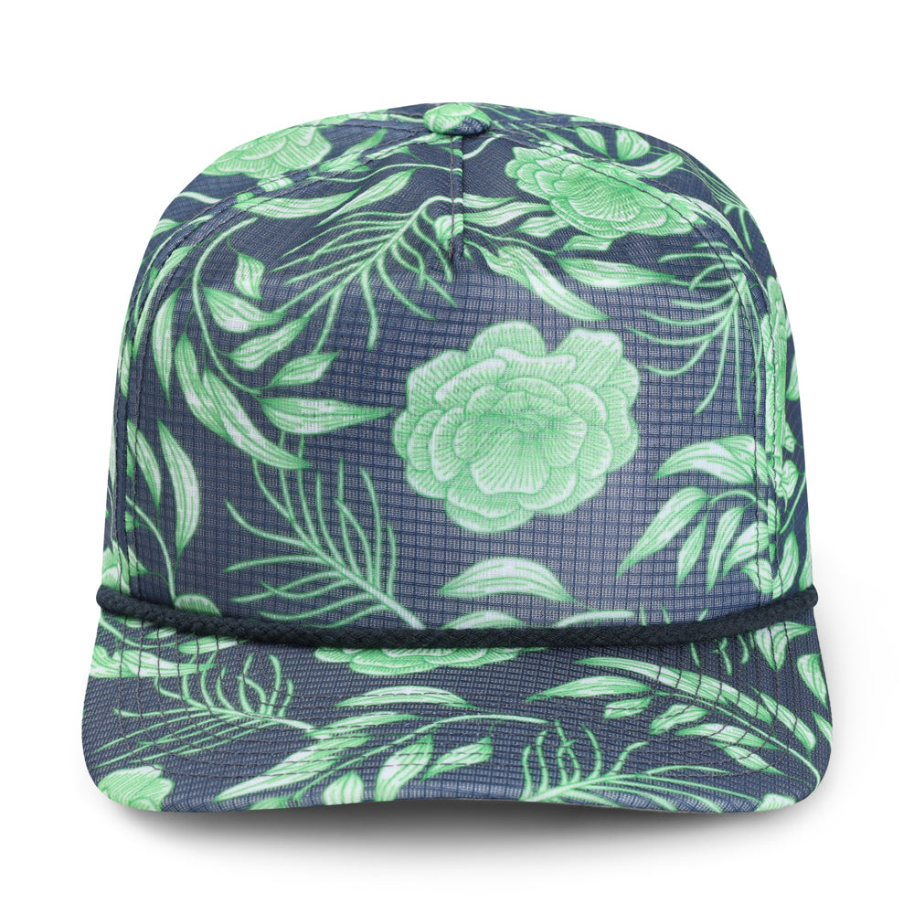 DNA012 - The Live Wire Mono Mesh Printed Rope Cap front