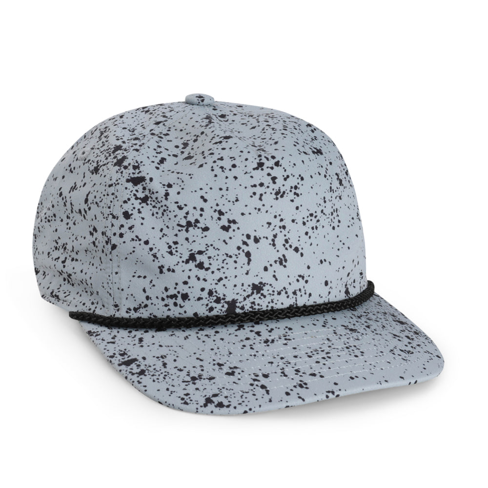 DNA014-SLK-2 | Color: Splatter Light Grey / Black