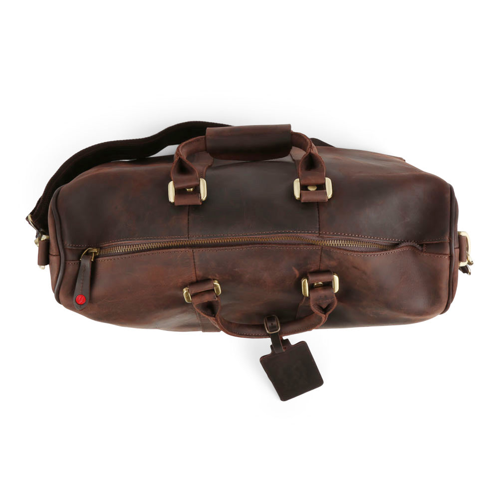 The Jetsetter Leather Clubhouse Bag