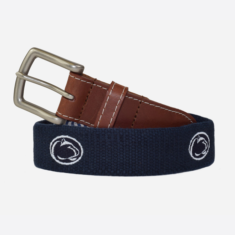 The Peter Millar Penn State University Belt True Navy / 32 (fits 30 inch waist) The Peter Millar Penn State University Belt True Navy / 32 (fits 30 inch waist)