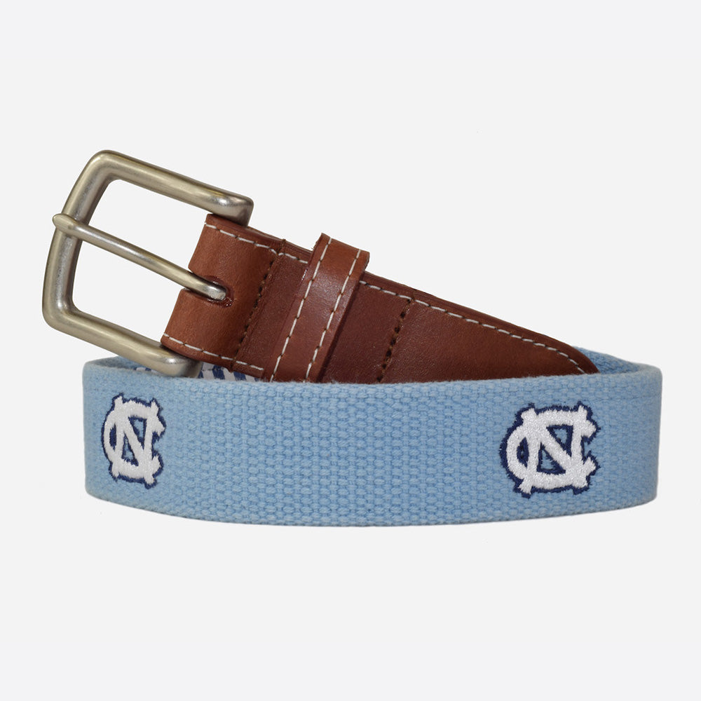 Peter_Millar_University_of_North_Carolina_UNC_Tarheels_belt_tarheel_blue-Peter-Millar-Belt | Color: Azure