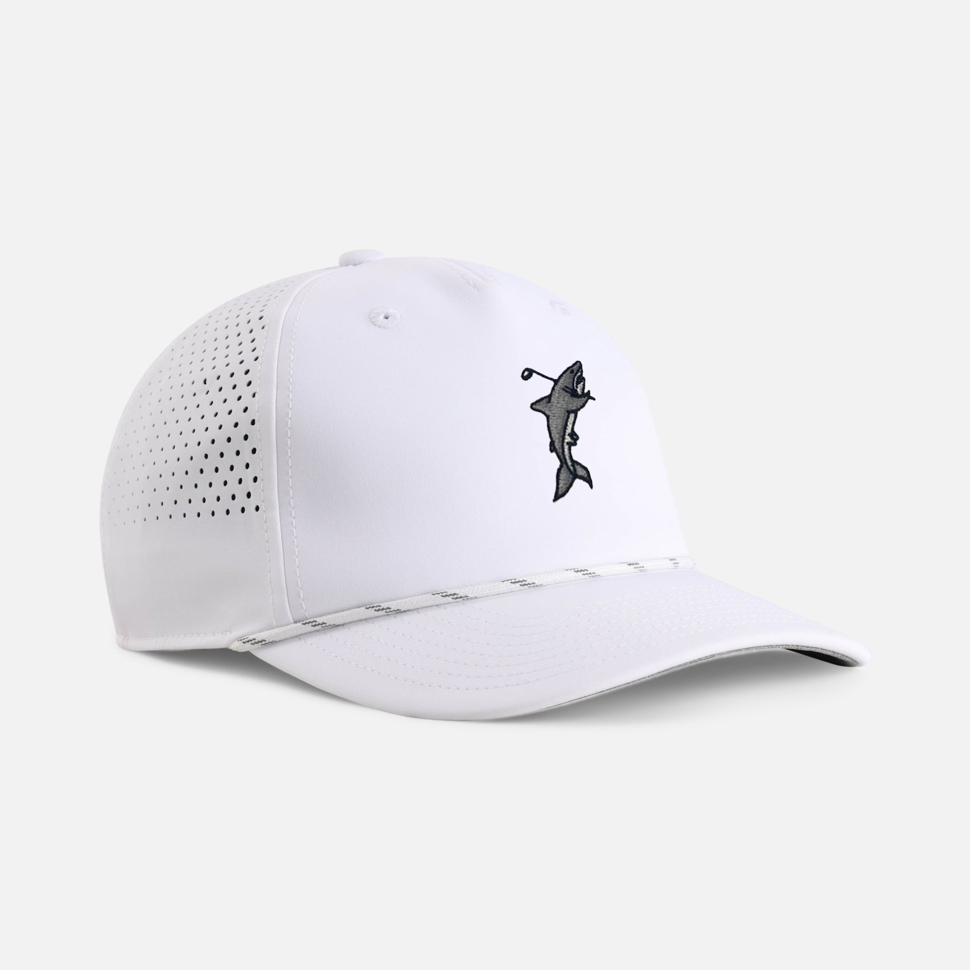 The Shark - Perforated Lab Series Rope Cap – Imperial