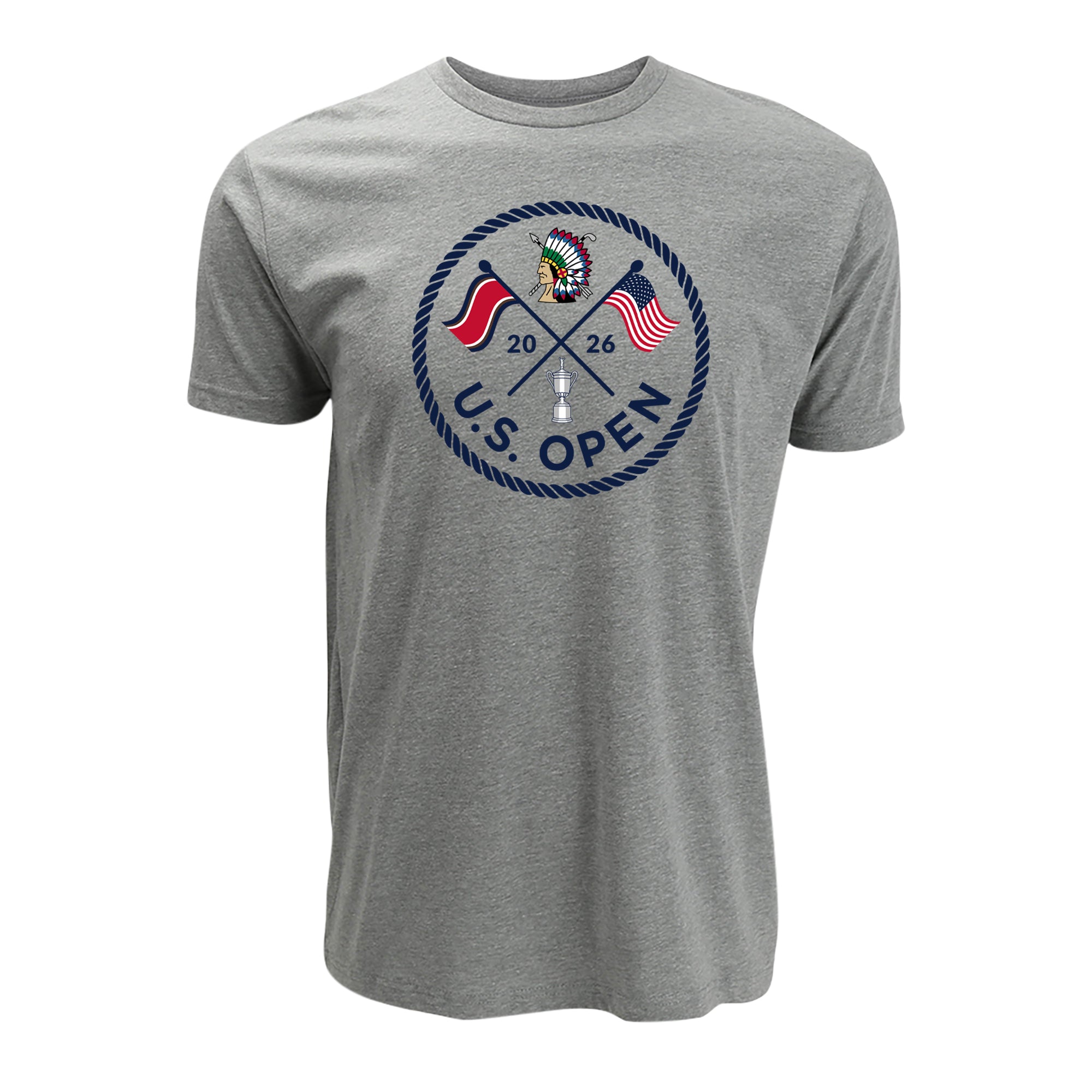 2026 U.S. Open Shinnecock Hills Cross Flags T-Shirt – Imperial
