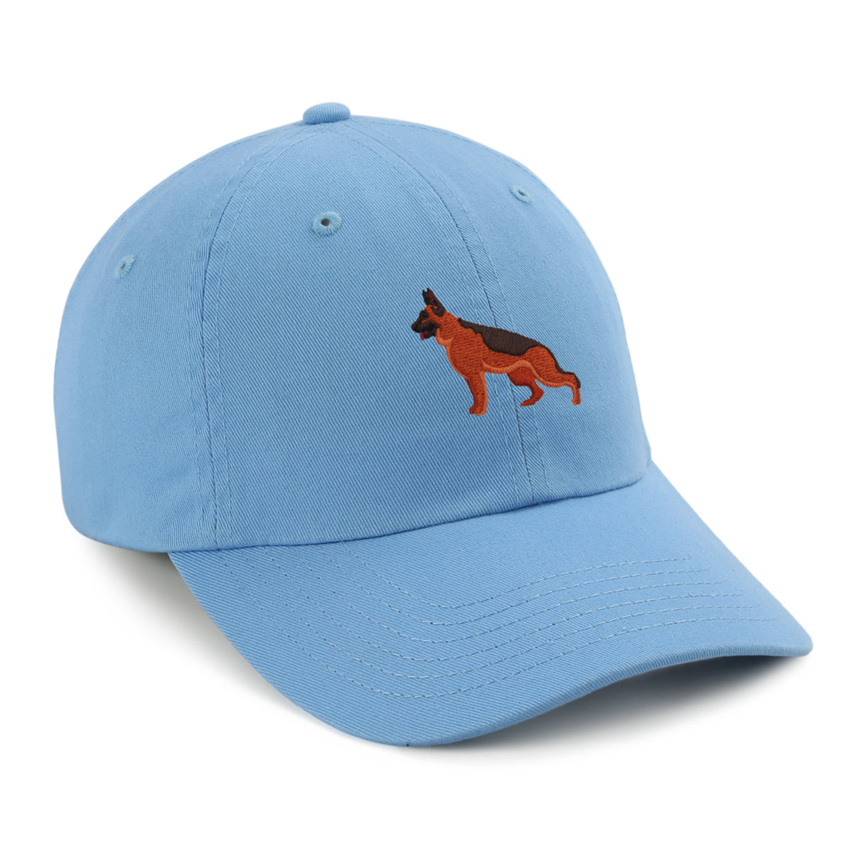 Chance - The German Shepherd Adjustable Cotton Cap front