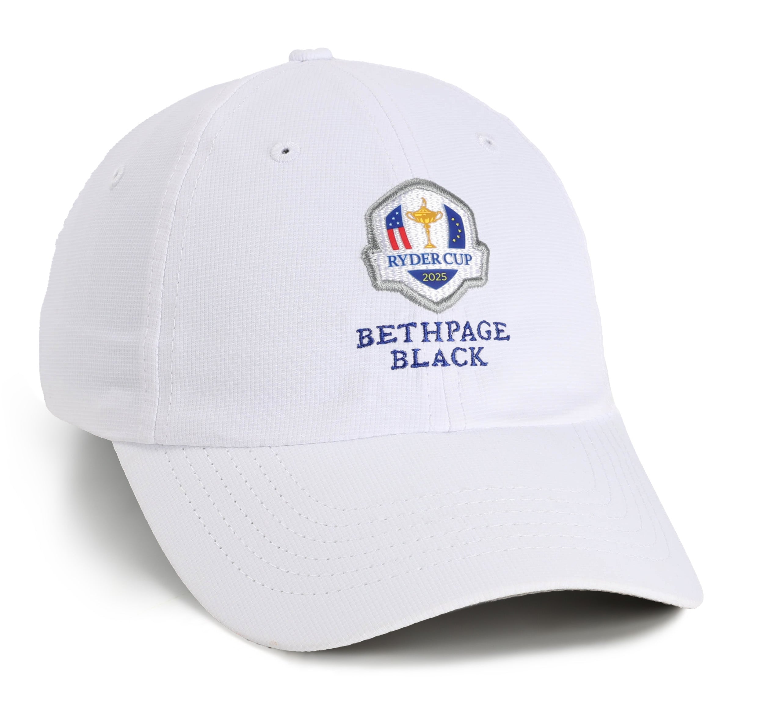 帽子 herneon PETER/BLACK cap 2025 2025 Ryder Cup Bethpage Black - Small Fit Performance Cap
