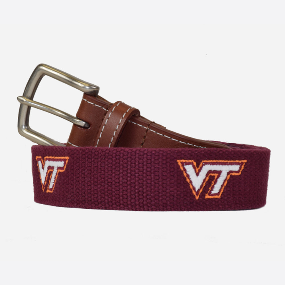 The Peter Millar Virginia Tech Belt – Imperial