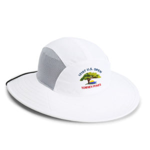 U.S. Open Torrey Pines Cooling Sun Protection Hat in white