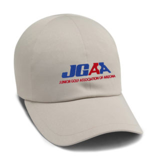 Junior Golf Association of Arizona khaki cap