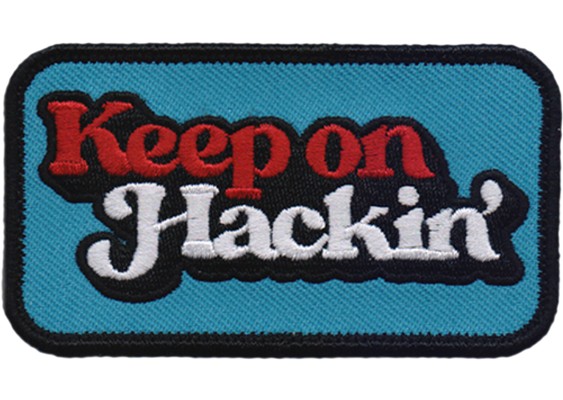 Keep on Hackin' Patch by Slackertide