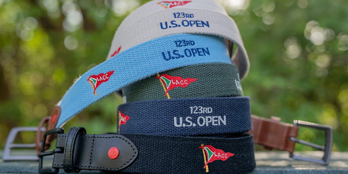 2023 U.S. Open Belts by Imperial Designed With Style