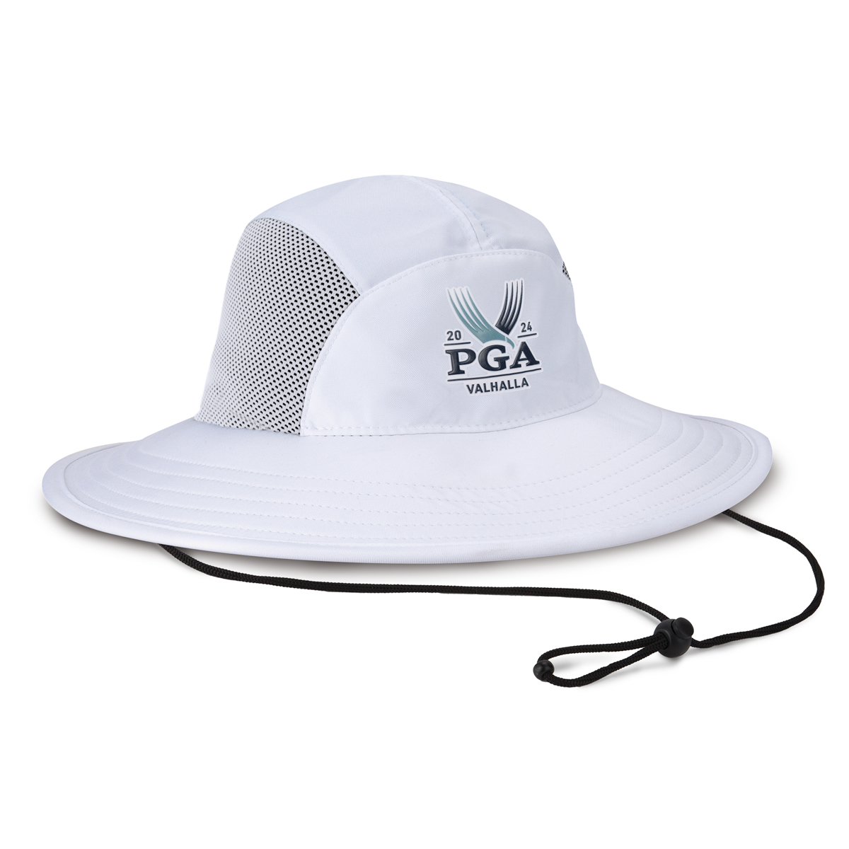 Pga Tour Men's Solar Bucket Hat, White