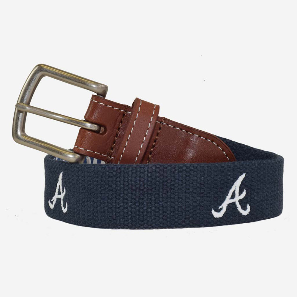 The Peter Millar Atlanta Braves Belt