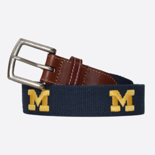 The Peter Millar University of Michigan belt by Imperial