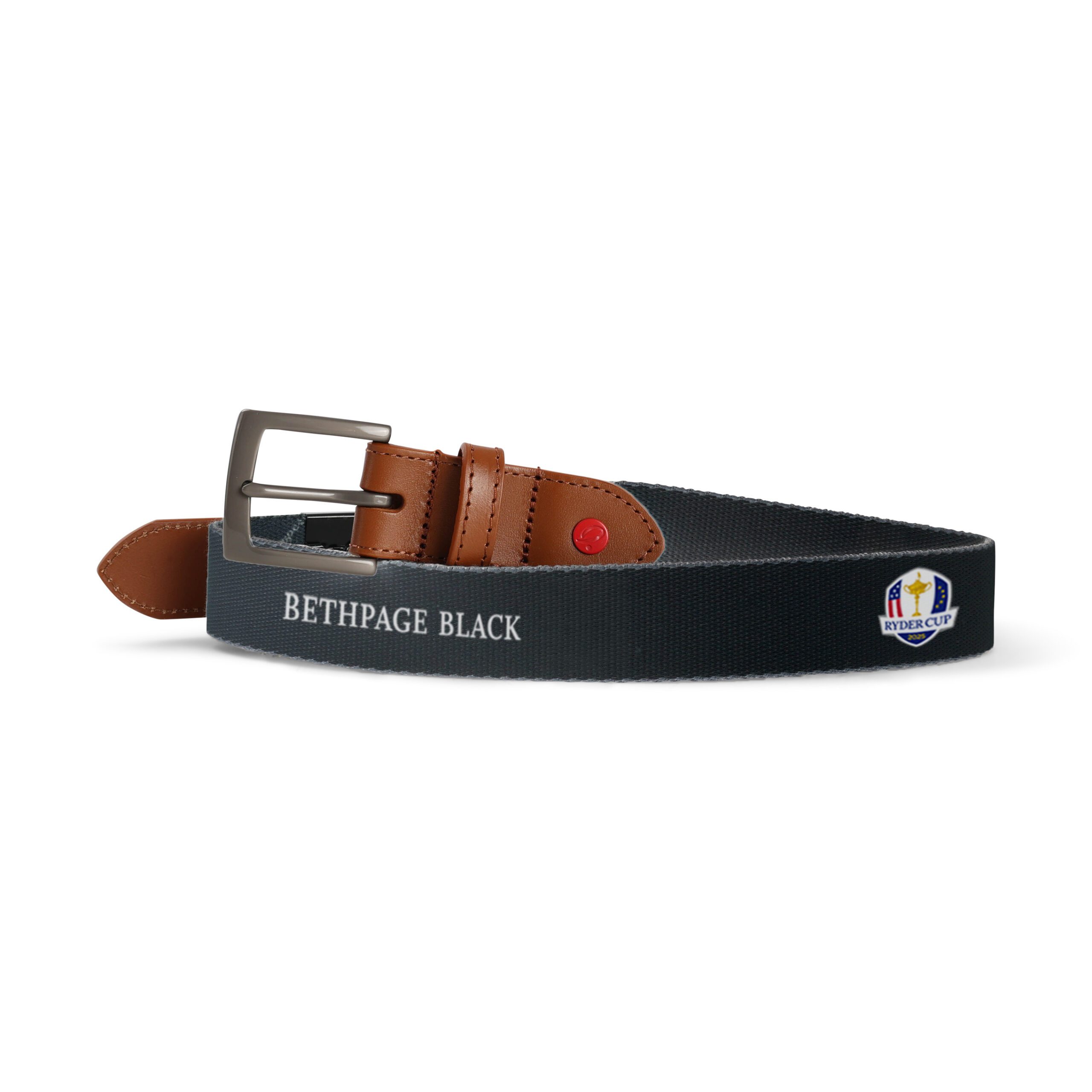 2025 Ryder Cup Bethpage Black Solid Sublimated Belt