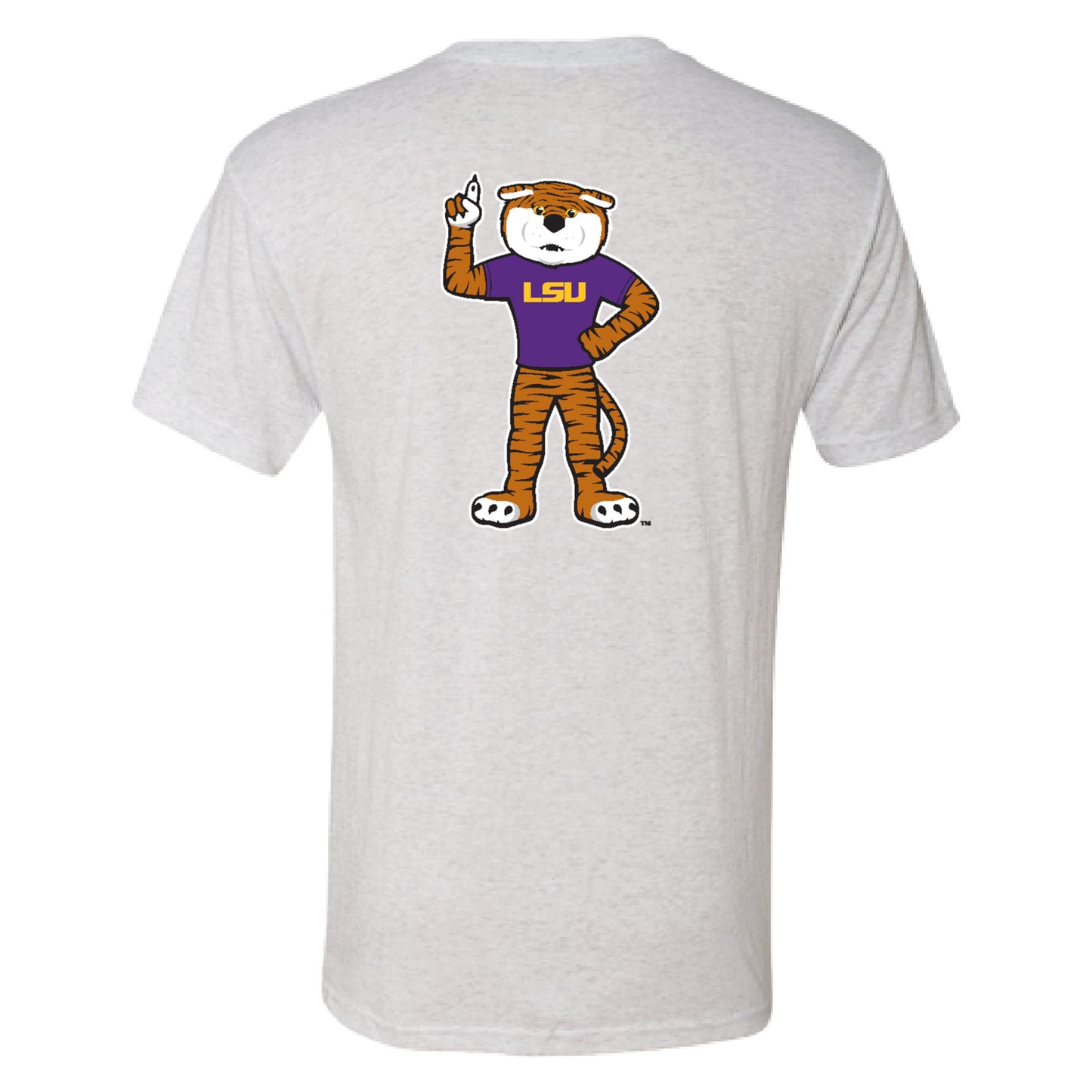 Louisiana State University "LSU & Mike the Tiger" Men's Short Sleeve T-Shirt