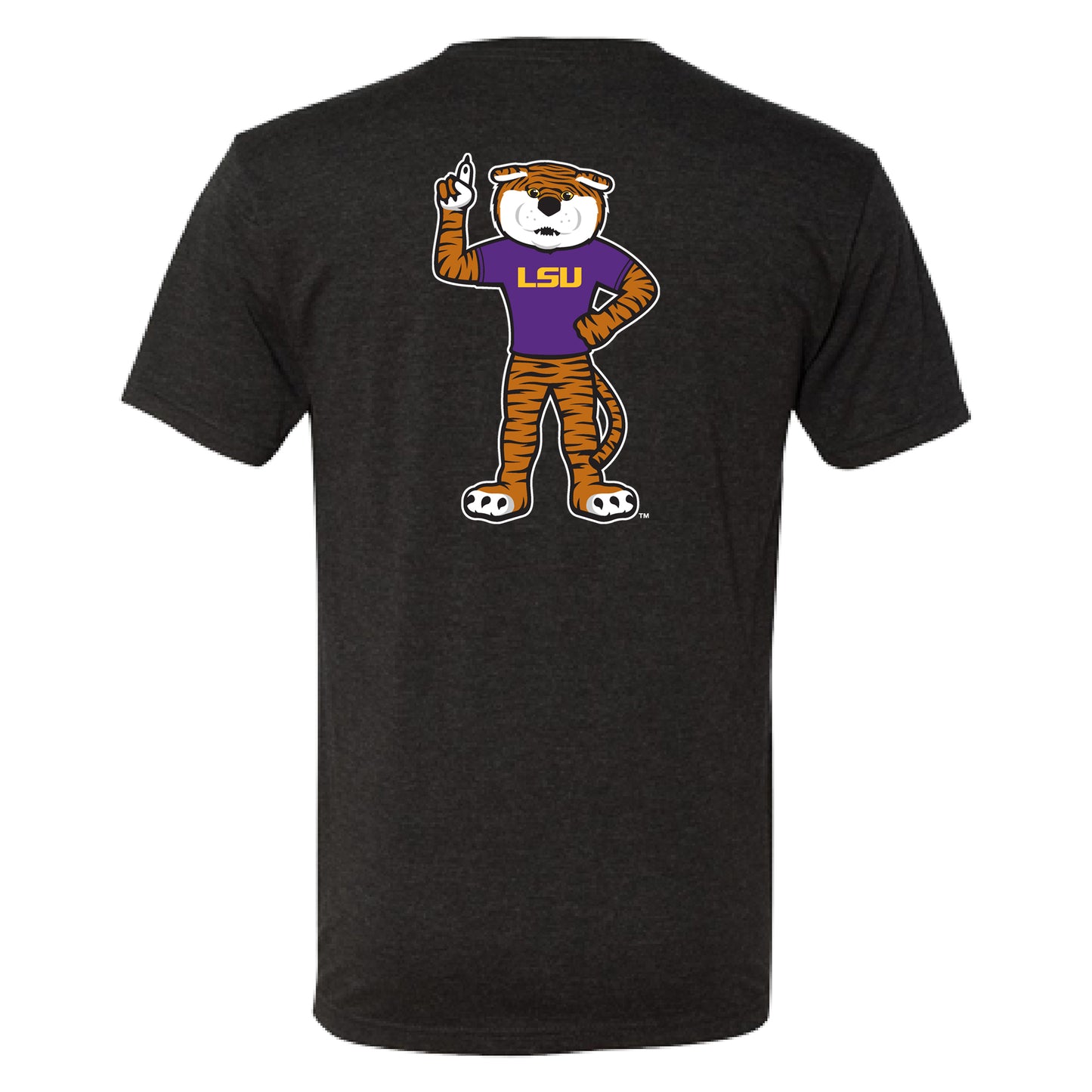 Louisiana State University "LSU & Mike the Tiger" Men's Short Sleeve T-Shirt
