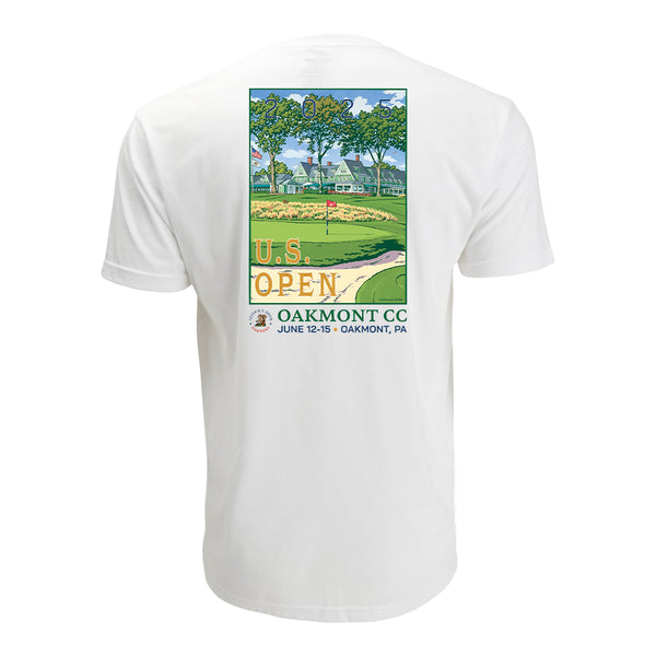 The 2025 U.S. Open Seabreeze Poster Shirt by Lee Wybranski