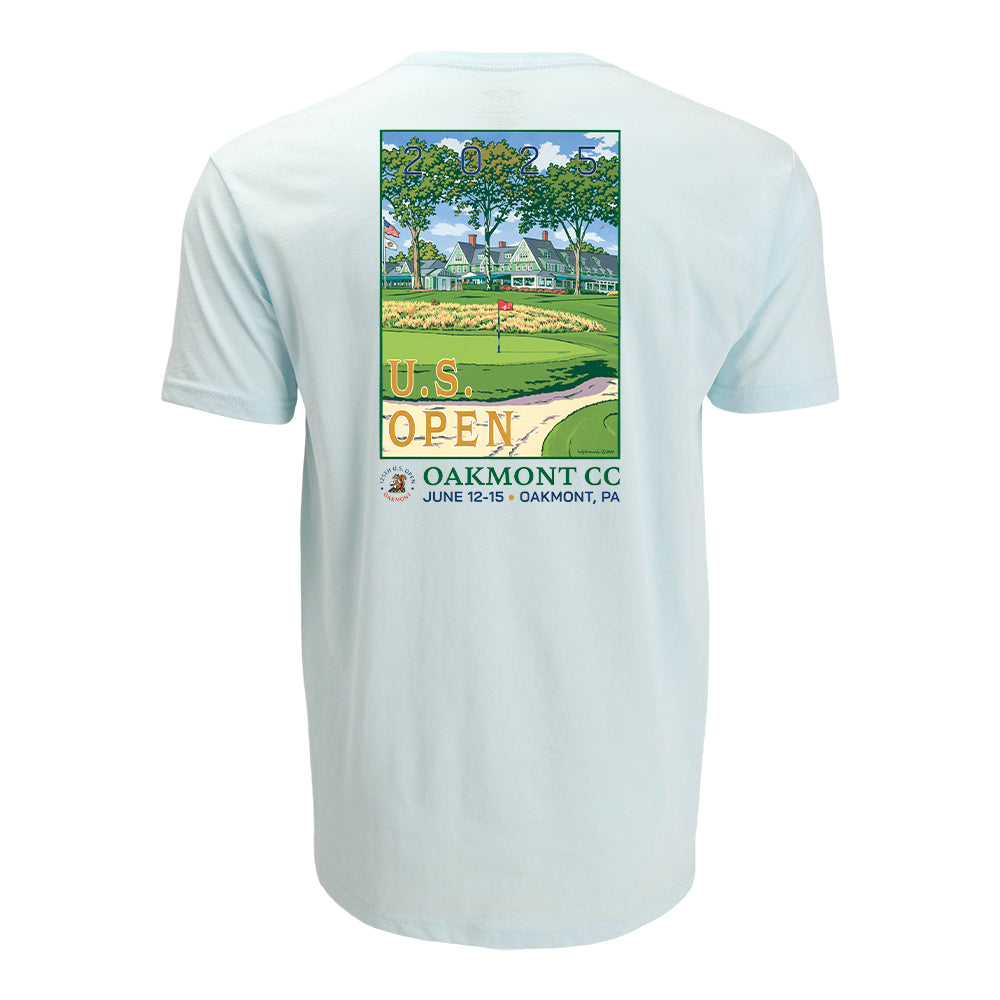 The 2025 U.S. Open Seabreeze Poster Shirt by Lee Wybranski