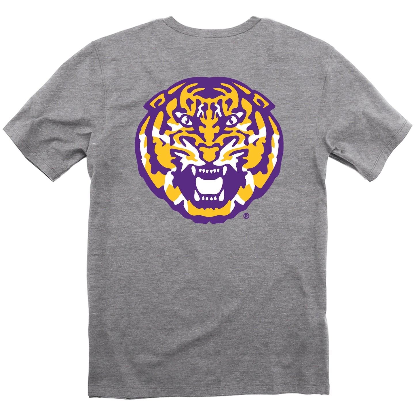 Louisiana State University "LSU & Tiger Head" Men's Short Sleeve T-Shirt